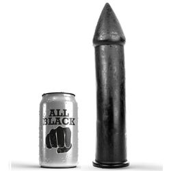 ALL BLACK - DILDO 24 CM