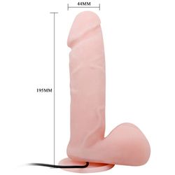 BAILE - OLIVER DILDO REALÍSTICO CON VIBRACIÓN