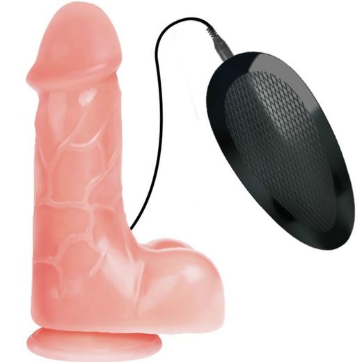 BAILE - VIBRADOR REALÍSTICO BÁRBARA NATURAL 22 CM