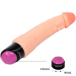 BAILE - VIBRADOR REALÍSTICO FLEXIBLE 25 CM