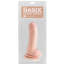 BASIX - PENE DE GELATINA ONDAS ESTIMULADORAS NATURAL 18 CM