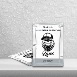 BLACK HOLE - GEL BASE AGUA DILATACIÓN ANAL 6 ML MONODOSIS