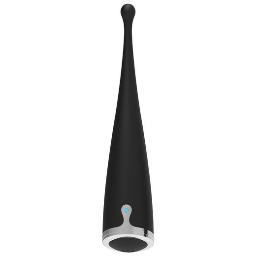 BRILLY GLAM - SPOT VIBE VIBRADOR CLITORIAL ORGASMICO SILICONA NEGRO