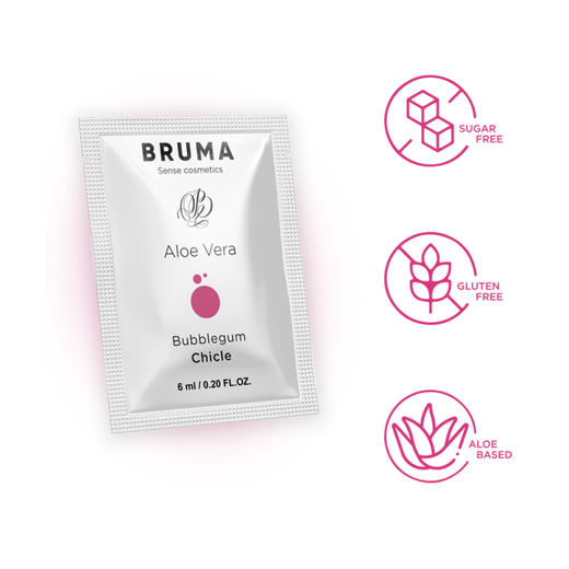 BRUMA - 6 ML GEL DESLIZANTE CON ALOE VERA SABOR A CHICLE