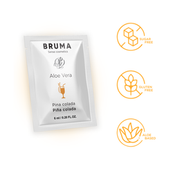 BRUMA - 6 ML GEL DESLIZANTE CON ALOE VERA SABOR A PIÑA COLADA