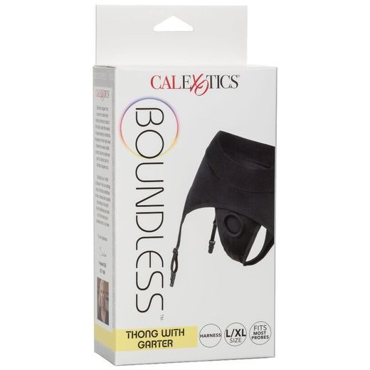 CALEXOTICS - BOUNDLESS ARNÉS TANGA CON LIGUERO L/XL