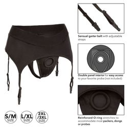 CALEXOTICS - BOUNDLESS ARNÉS TANGA CON LIGUERO S/M