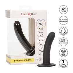 CALEXOTICS - BOUNDLESS DILDO LISO 15.25 CM COMPATIBLE CON ARNÉS