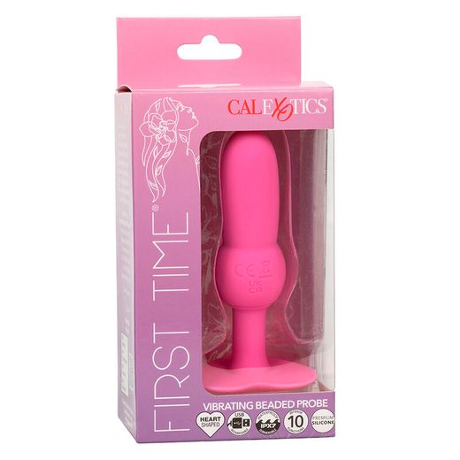 CALEXOTICS - FIRST TIME PLUG ANAL CON CUENCAS 10 VIBRACIONES ROSA