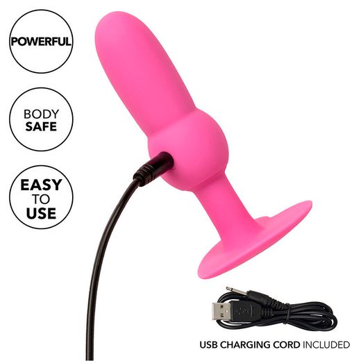 CALEXOTICS - FIRST TIME PLUG ANAL CON CUENCAS 10 VIBRACIONES ROSA