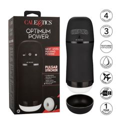 CALEXOTICS - OPTIMUM POWER MASTURBADOR CON VIBRACIÓN Y ONDAS ESTIMULADORAS
