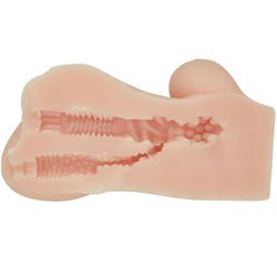 CRAZY BULL - VAGINA Y ANO REALÍSTICOS VIBRADOR HANNAH