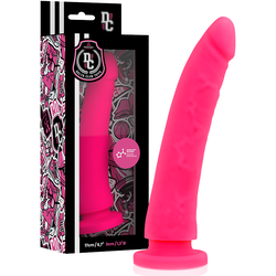 DELTA CLUB - DILDO REALISTA ROSA SILICONA MEDICA 17 CM -O- 3 CM