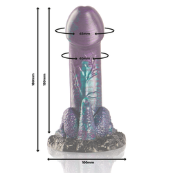 EPIC - BASILISK DILDO DOBLE PLACER ESCAMOSO TAMAÑO PEQUEÑO