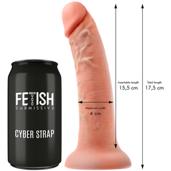 FETISH SUBMISSIVE CYBER STRAP - ARNÉS CON DILDO CONTROL REMOTO TECNOLOGÍA WATCHME S