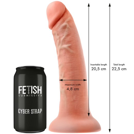 FETISH SUBMISSIVE CYBER STRAP - ARNÉS CON DILDO Y BALA CONTROL REMOTO TECNOLOGÍA WATCHME L
