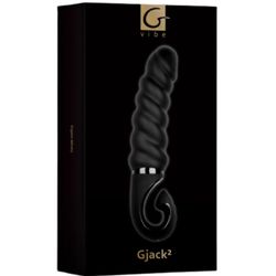 G-VIBE - G-JACK 2 - DILDO VIBRADOR NEGRO