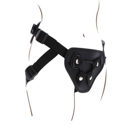 GET REAL - STRAP-ON DELUXE HARNÉS NEGRO