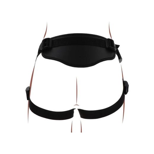 GET REAL - STRAP-ON DELUXE HARNÉS NEGRO