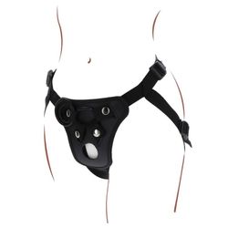 GET REAL - STRAP-ON PLEASURE HARNÉS NEGRO