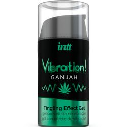 INTT - POTENTE ESTIMULANTE ÍNTIMO GEL VIBRADOR LIQUIDO CANNABIS 15ML