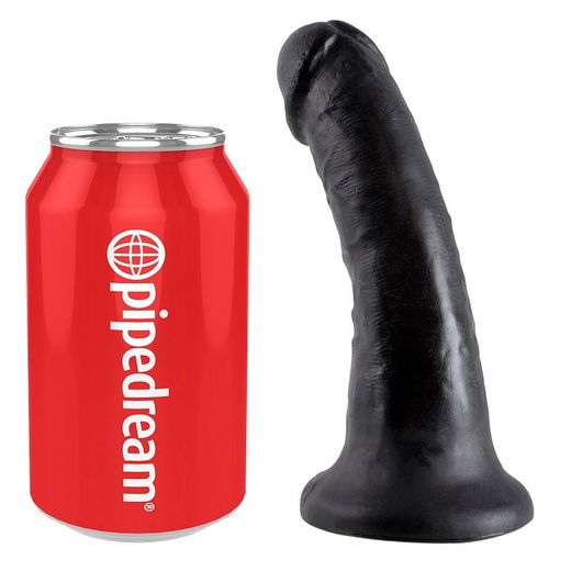 KING COCK - 6" PENE NEGRO 15.2 CM
