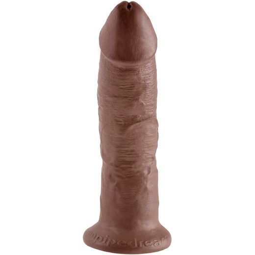 KING COCK - 9 PENE MARRÓN 22.9 CM