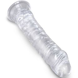 KING COCK - CLEAR PENE REALÍSTICO 19.7 CM TRANSPARENTE