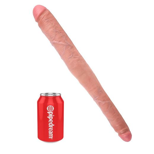 KING COCK DILDO DOBLE NATURAL 40.6 CM