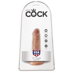KING COCK - PENE REALÍSTICO 12 CM CARAMELO