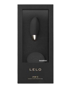 LELO - LYLA 2 INSIGNIA DESIGN EDITION HUEVO-MASAJEADOR NEGRO