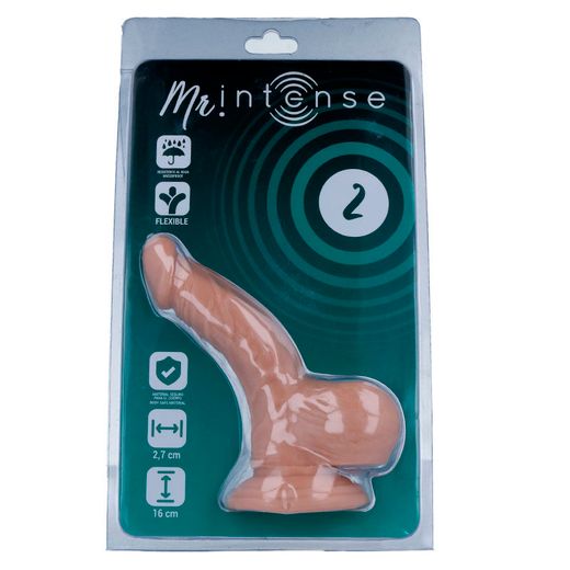 MR INTENSE - 2 PENE REALÍSTICO 16 CM -O- 2.7 CM