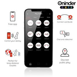 ONINDER CUTE - LOVE BUTT VIBRADOR PLUG ANAL DILATADOR - APP MUNDIAL GRATUITA