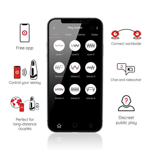 ONINDER - SEOUL MASTURBADOR MASCULINO DE COMPRESION Y VIBRACIÓN - APP GRATUITA