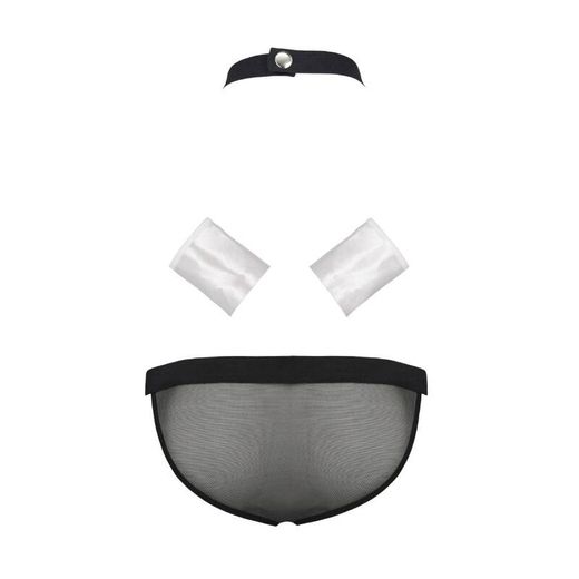 PASSION - 036 SLIP ALFROJO NEGRO L/XL