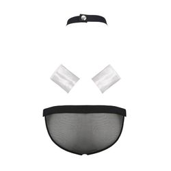 PASSION - 036 SLIP ALFROJO NEGRO S/M