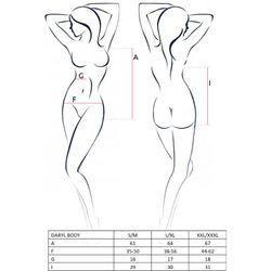 PASSION - WOMAN DARYL TEDDY NEGRO TALLA L/XL