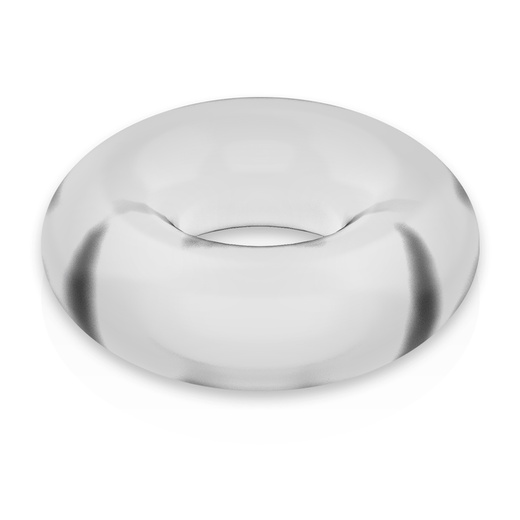 POWERING - SUPER FLEXIBLE Y RESISTENTE ANILLO PENE  4.5CM CLEAR
