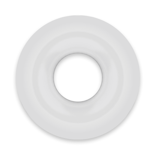 POWERING - SUPER FLEXIBLE Y RESISTENTE ANILLO PENE  4.5CM CLEAR