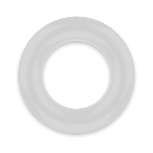 POWERING - SUPER FLEXIBLE Y RESISTENTE ANILLO PENE  4.8CM PR05 CLEAR