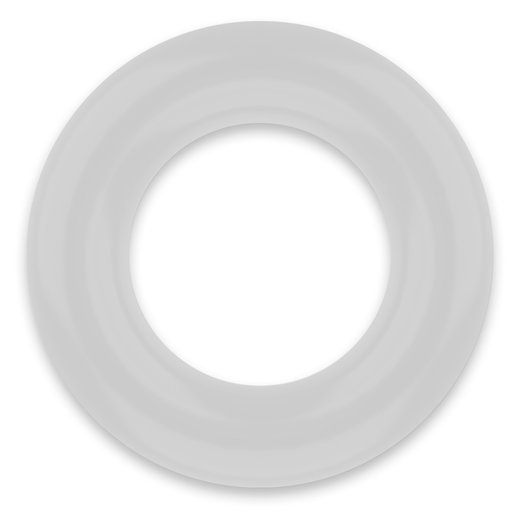 POWERING - SUPER FLEXIBLE Y RESISTENTE ANILLO PENE  5.5CM PR06 CLEAR