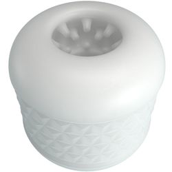 PRETTY LOVE - CRYSTLE MASTURBADOR MASCULINO BLANCO