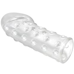 PRETTY LOVE - FUNDA PARA PENE APRETADA Y VOLUMINIZADORA TRANSPARENTE