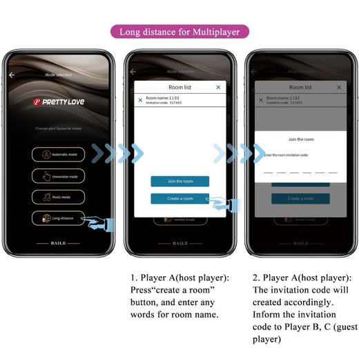 PRETTY LOVE - LEVIATHAN VIBRADOR CONTROLADO POR APP MORADO