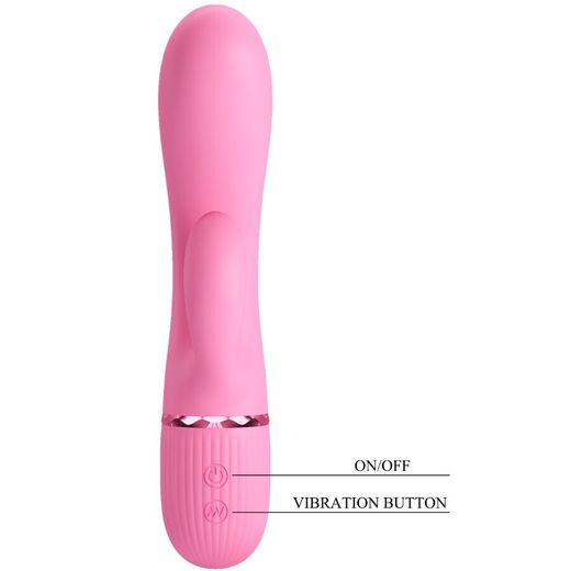 PRETTY LOVE - MARSKI VIBRADOR RABBIT & PUNTO G ROSA
