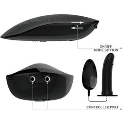 PRETTY LOVE - MARVIN STRAP ON CON VIBRACIÓN Y DILDO HUECO