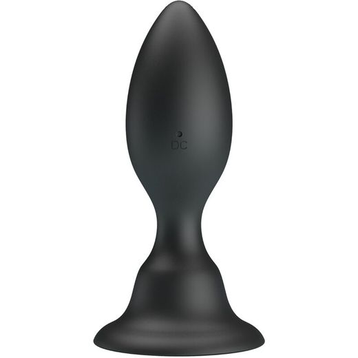 PRETTY LOVE - PLUG ANAL VIBRADOR NEGRO