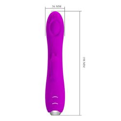 PRETTY LOVE - REGINA VIBRADOR-ONDAS ESTIMULADORAS RECARGABLE MORADO