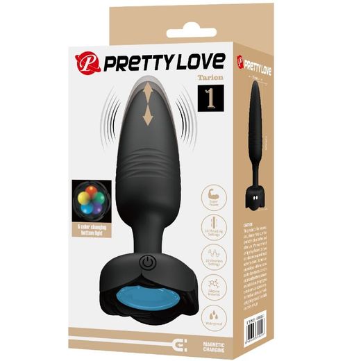 PRETTY LOVE - TARION PLUG ANAL CON LUZ LED 12.5 CM