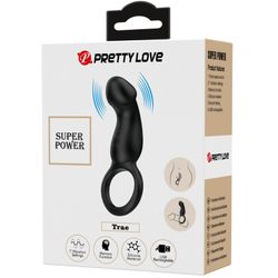 PRETTY LOVE - TRAE ANILLO & VIBRADOR NEGRO